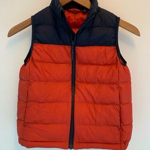 Uniqlo kids puffer vest